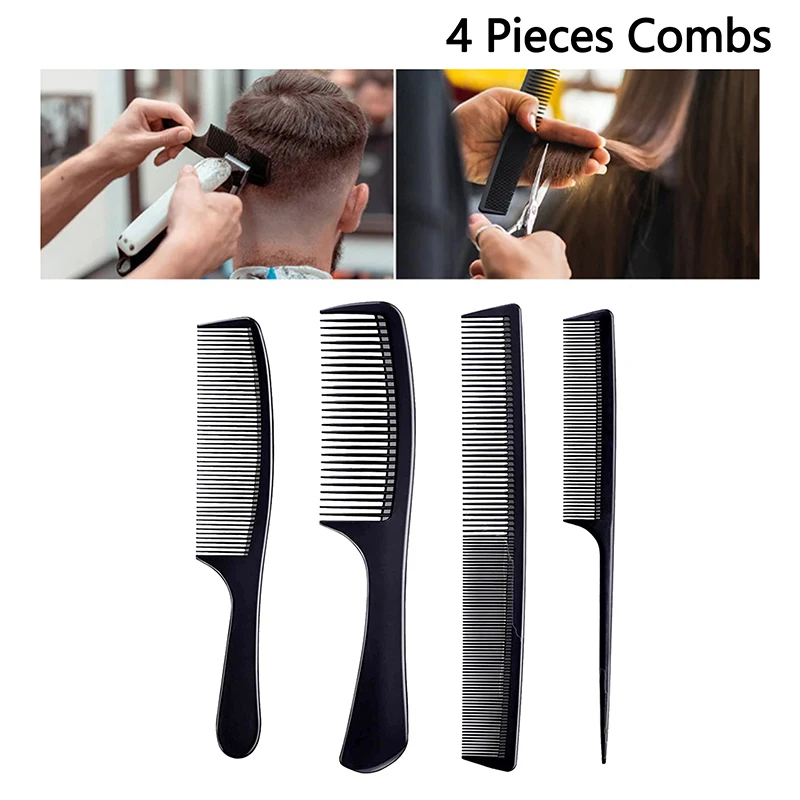 Barber Hairdressing Combs Multifunction Hair Detangler Comb Anti-static Haircare Hairstyling Tool Set Stylist Accessories