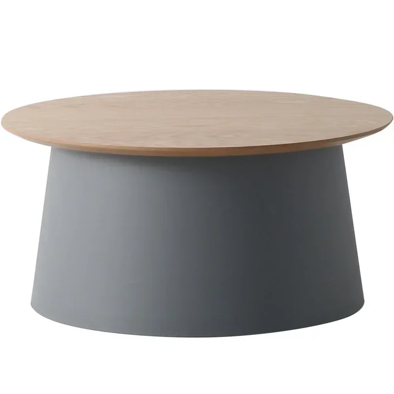 

FAFAFA A-FAFA Nordic Mushroom Tea Table Contracted Solid Wood Tea Table Living Room Modern Size Combination Bedroom Round Table