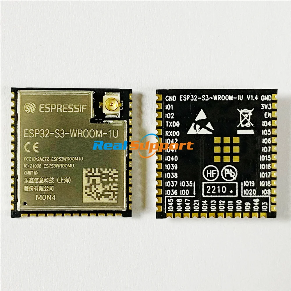 10PCS ESP32-S3-WROOM-1U ESP32-S3-WROOM-1U-N4 ESP32 S3 WROOM 1U ESP32 S3 2.4 GHz Wi­Fi and BLE 5 module Wireless Module