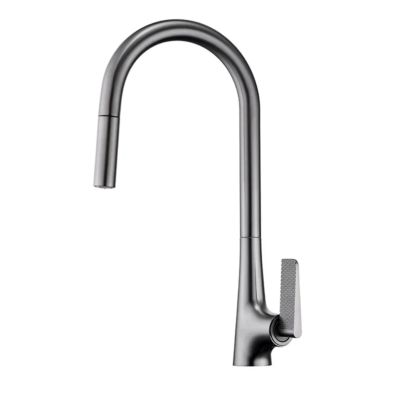 Color personalized vegetable basin faucet Rotating Multifunctional pulling kitchen faucet