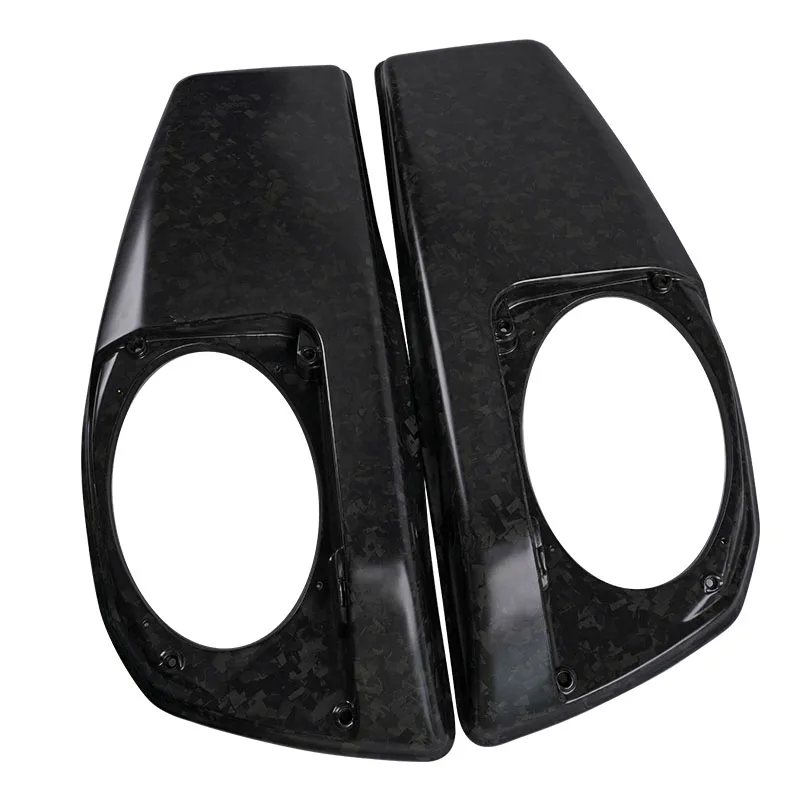 

Motorcycle Forged Carbon Fiber Side Box Top Cover Audio Model for 2024-2025 Street Glide Road Glide, and CVO Road Glide ST