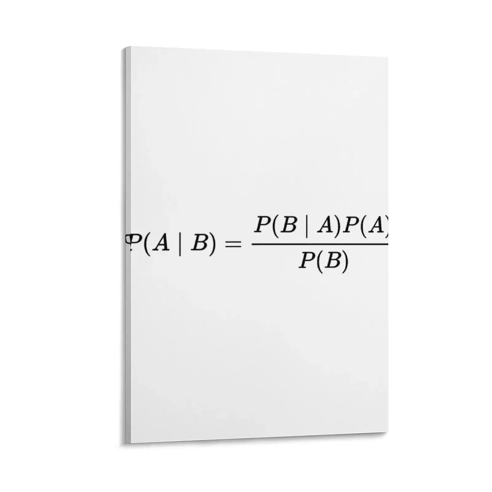 

bayes theorem of probability theory, math and science Canvas Painting Bedroom deco Decoration home