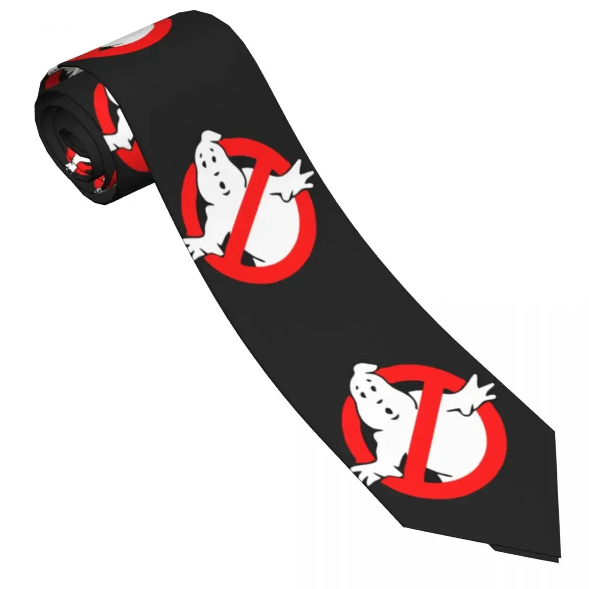 Ghost Busters Tie Funny Movie Retro Trendy Neck Ties For Adult Wedding Great Quality Collar Tie Printed Necktie Accessories