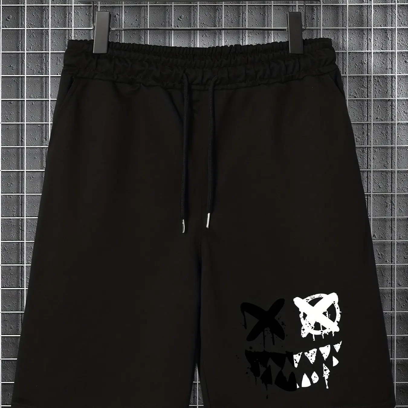 

Men'S Plus-Size Loose-Fitting Shorts for Summer, Casual Mid-Length Pants for Overweight Individuals, Sporty American Style