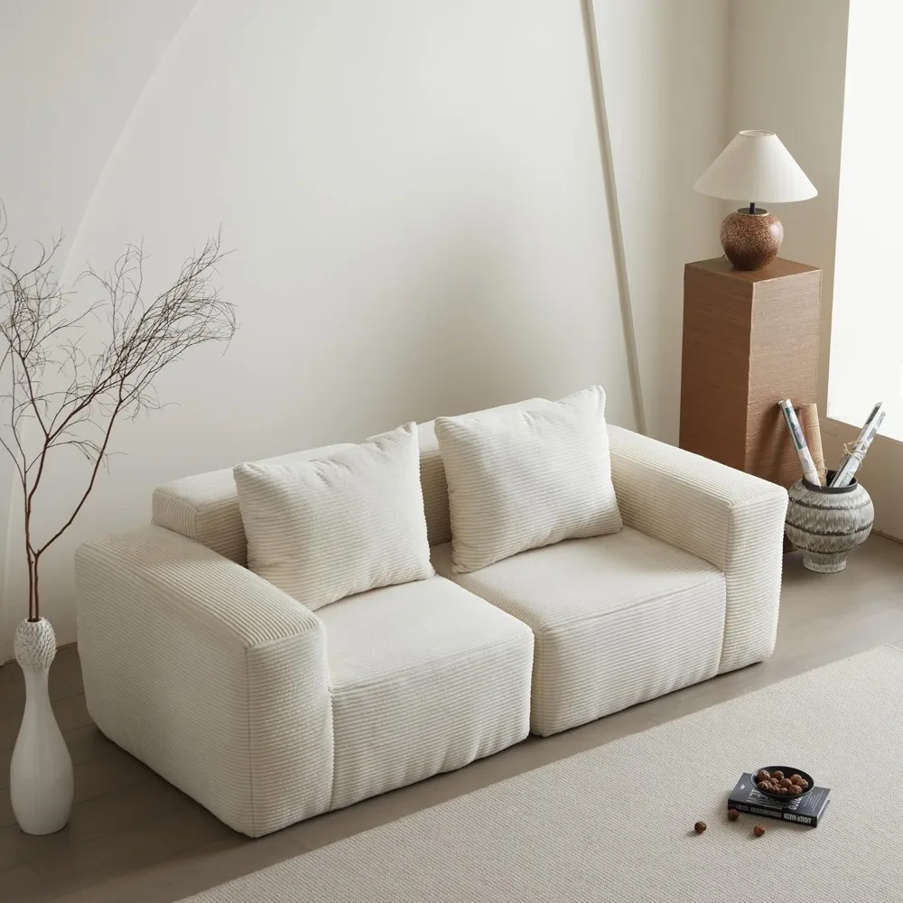 سرير أريكة حديث للنوم، أريكة مقطعية للمساحات الصغيرة، فوتون Loveseat، أريكة غرفة المعيشة، سرير أريكة قابل للتحويل، مريح C