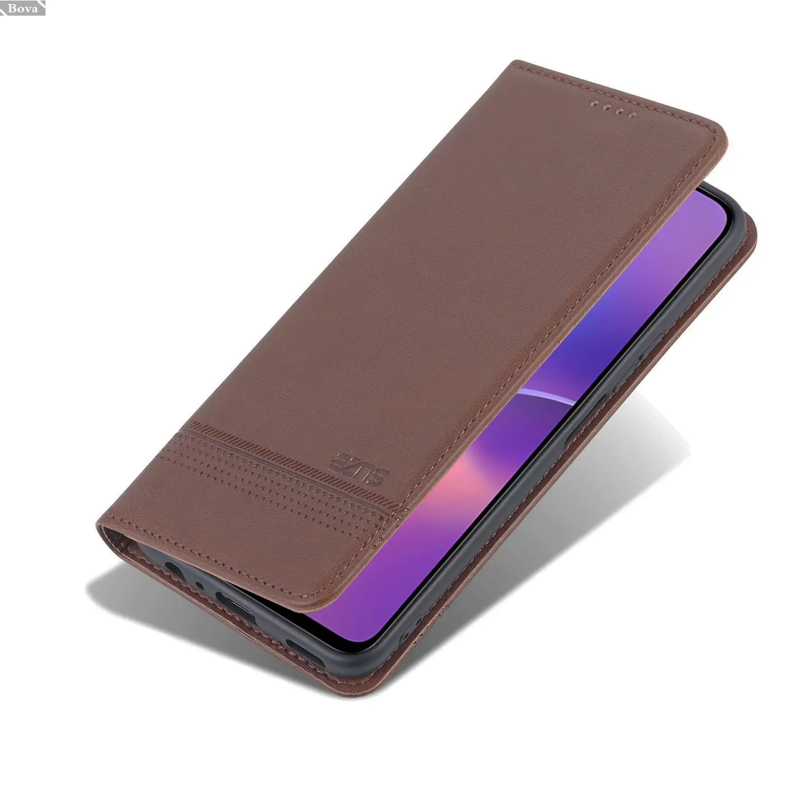 Deluxe Magnetic Adsorption Pu Leather Fitted Case for Huawei Honor X8 (4G 6.7\
