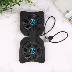 USB Mini Portable Fan hỗ trợ gấp Notebook Notebook Fan tủ lạnh Notebook Bộ tản nhiệt Bộ tản nhiệt Master Tủ lạnh Phụ kiện máy tính 8 Cơ sở làm lạnh máy tính xách tay bán hàng chính - 1