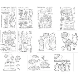 Cartoon Transparent Clear Stamps for DIY Scrapbooking/Card Making Fun Decoration Supplies  A0221