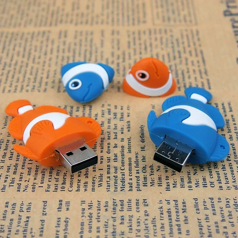 4GB Underwater Animals Turtle USB Flash Drive 8GB16GB 32GB 64GB Shark Memory Stick Pen Drive Pendrive Cute Usb Stick 2.0 Memory - view 2