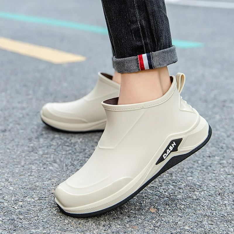 남성용 레인슈즈 방수 작업화 패션 아웃도어 낚시 신발  - Fishing Boots 리뷰 및 가격