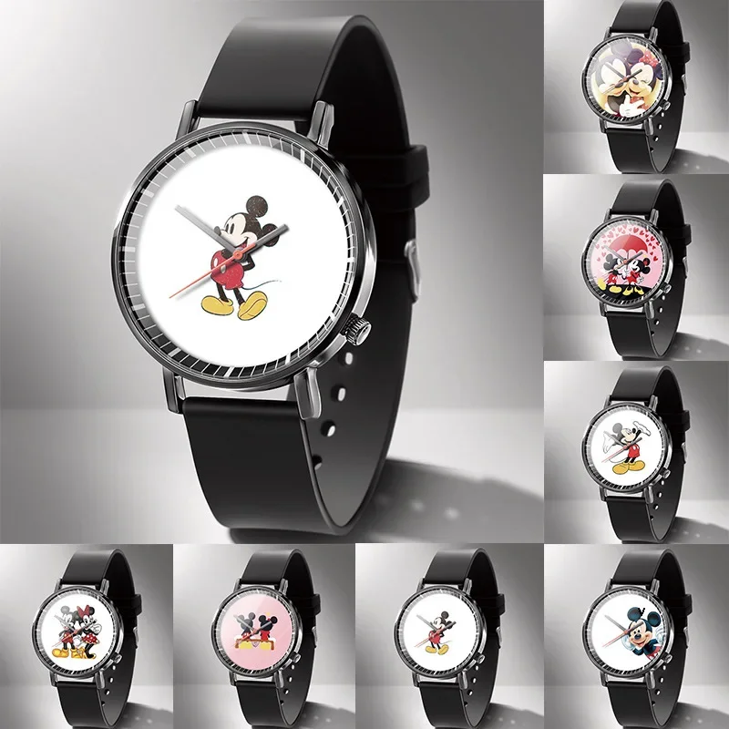 Cartoon Mickey Mouse Quartz Wristwatch Mickey Mouse Wristwatch Cartoon Quartz Watch kids watches boys kids watches Silicone