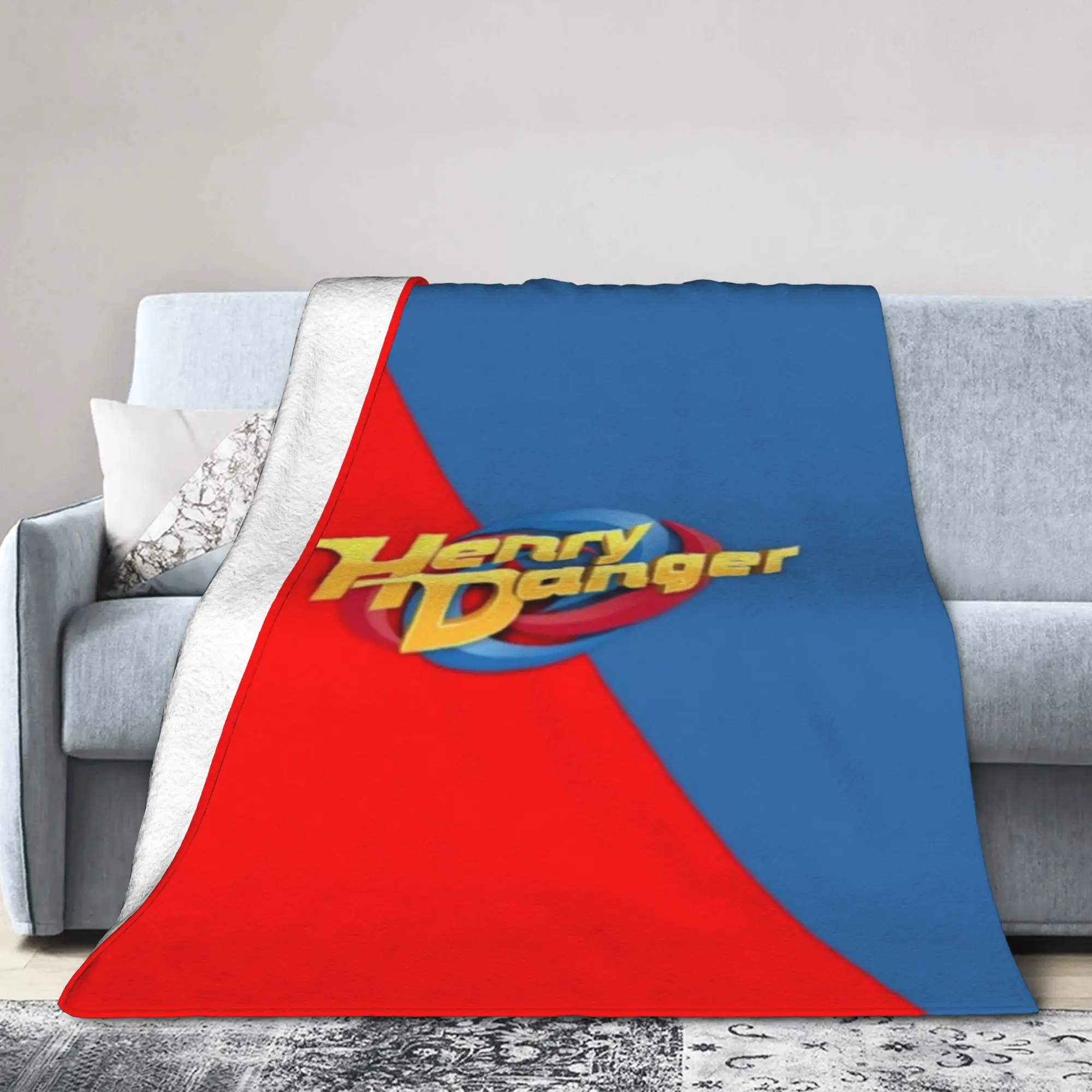 Captain Henry And Kid Danger  Blankets Flannel  Comfortable Soft Throw Blanket for Bed Bedding Throws