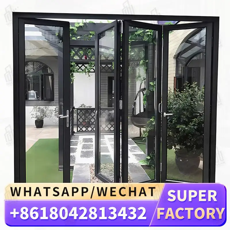 

Customizable Windows Foldable Door for Modern Office Spaces in Europe Ideal for B end Customers Factory Direct