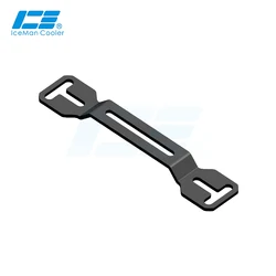 IceManCooler Custom Computer Liquid Loop Building D5 Pump Reservoir Steel Bracket,Support 9CM,12CM Case Fan Place