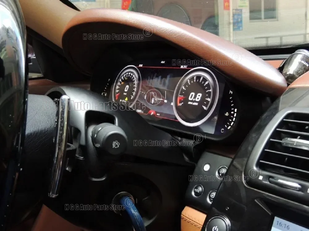 

Цифровая виртуальная приборная панель LCD для Maserati Quattroporte 2004-2012, GPS-навигация, радио, Android, мультимедиа, CarPlay