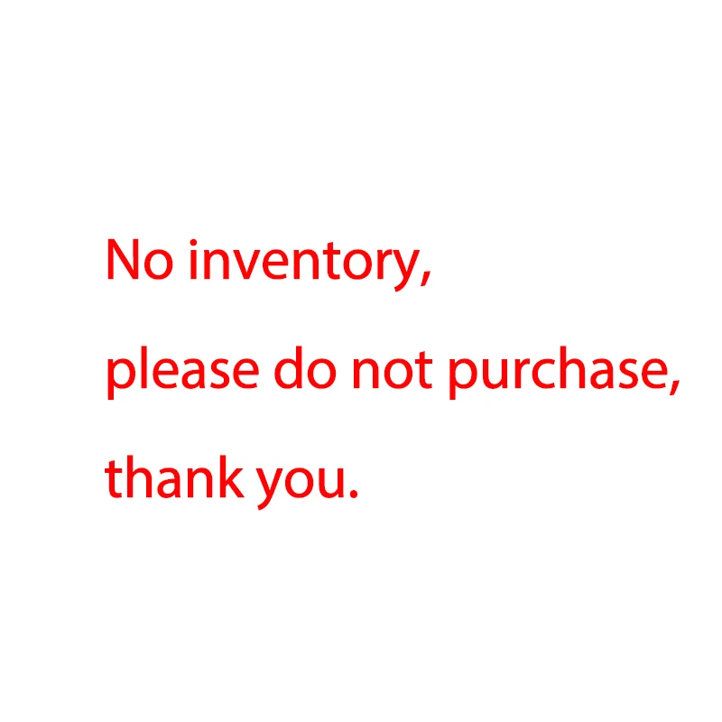 No inventory, please do not purchase, thank you. T458146QC