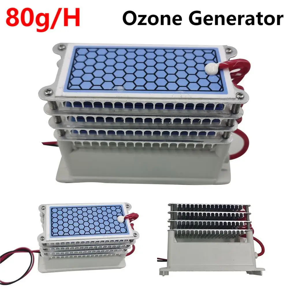 

Air Purifier Ozone Generator 110V/220V 80g/h Air Cleaner Ozonizer Sterilize Formaldehyde Remove Odor Home Air Freshener Machine