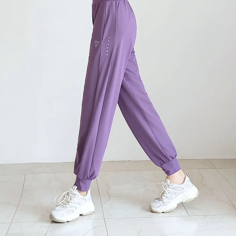 Womens Quick Dry Gym Pants Comfortable Breathable Athletic Joggers For Yoga Workout Running Sports Trousers