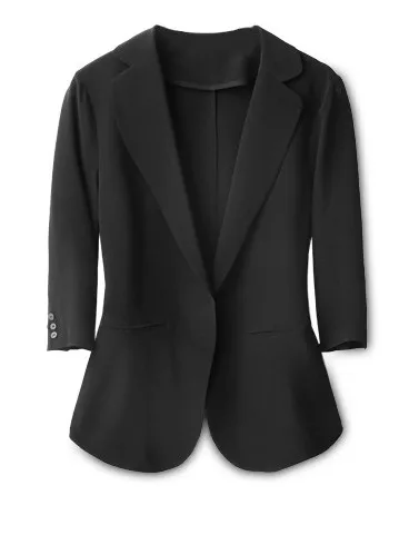 Birdsky, Women office lady Blazer suit outwear Jacket Top 100% mulberry silk solid color, S-544