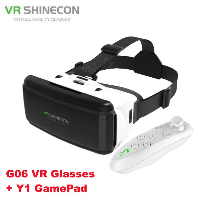Virtual Reality VR-bril IMAX Enorme scherm 3D-bril Google Cardboard Box VR-helm voor 4,5-6,53 "telefoon, ondersteuning voor gamejoysticks