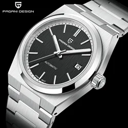 PAGANI DESIGN 40MM Men Automatic Mechanical Watch 8215 Sapphire Stainless Steel Waterproof Wristwatch Religio Masculino PD1753