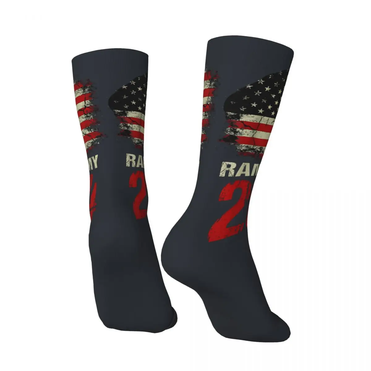 Vintage Trump Vivek 2024 Gifted Trump, Republican Women Men's compression Socks Unisex trump girl Harajuku Pattern  Crew Sock