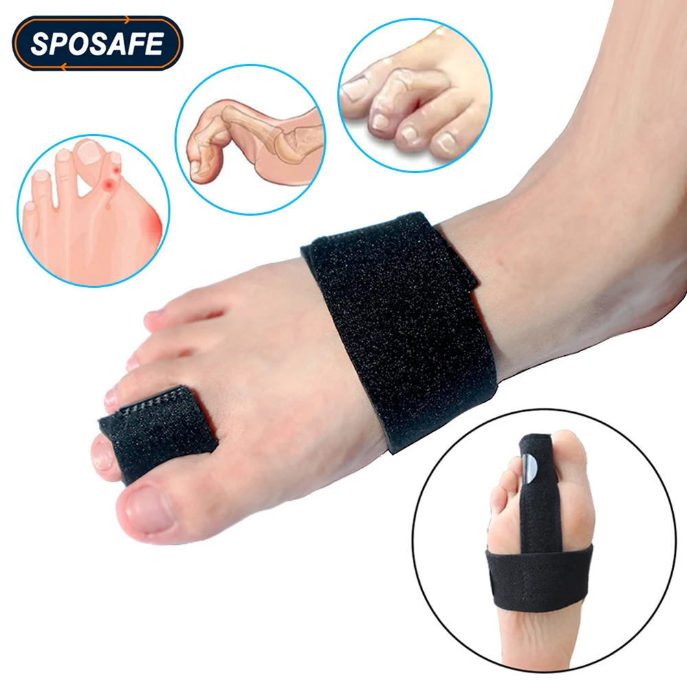 1Pcs Toe Splints for Straightening, Toe Brace for Broken Toe straighteners for Hammer Toes Crooked Toes Bent Toes