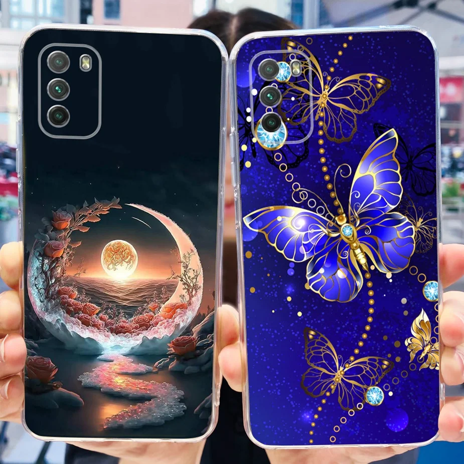 For Xiaomi Poco M3 Case PocoM3 Pro New Fashion Painted Cover Soft Silicone Phone Case For Xiaomi Poco M3 Pro PocoM3 Fundas Coque
