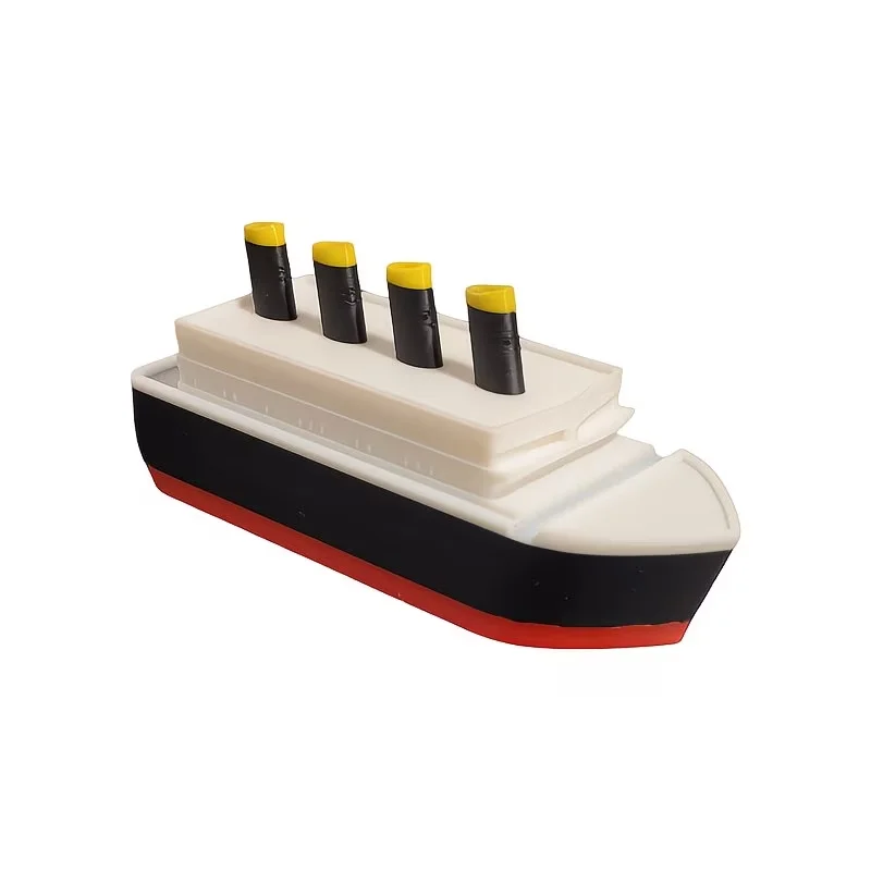 Small Cruise Collectible Grade Plastic Ship Model-Suitable for Permanent Display of Study Showcase
