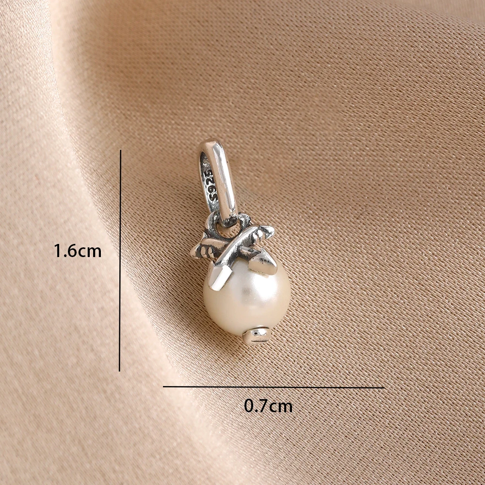 New 925 Silver ME Bracelet Accessories Series ME Crescent Elephant Wishing Bone Mini Bead Jewelry Original Me Charm Bracelet