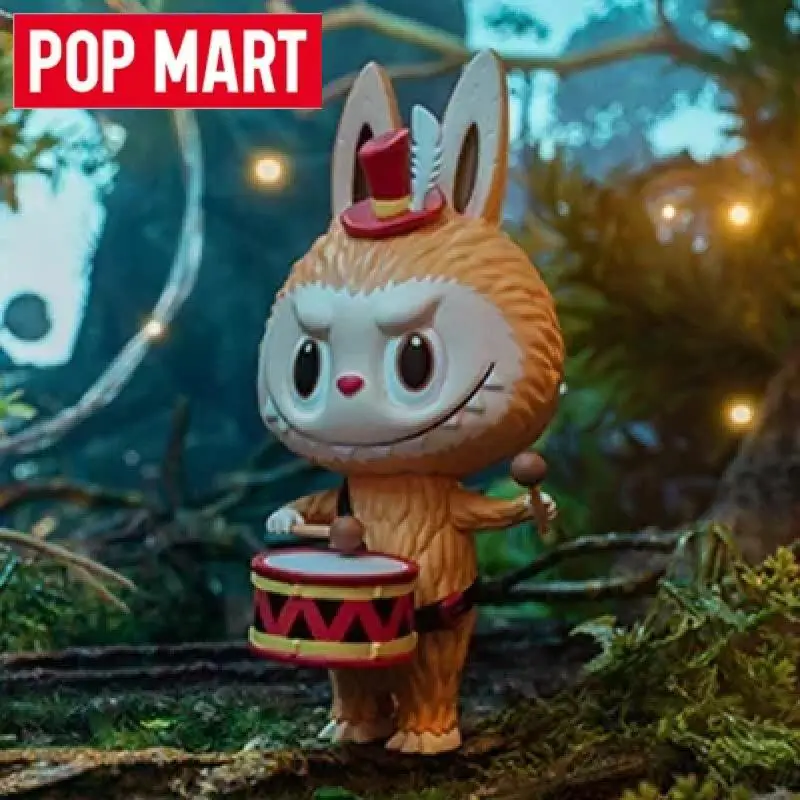 POP MART Labubu Forest Concert Blind Box Mystery Box Guess Bag Toys Doll Cute Anime Figure Desktop Ornament Collection Gift Cute