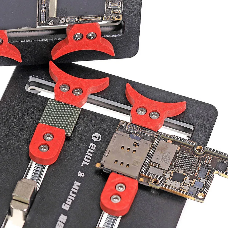Imagem -03 - Mijing Bh01 ox Gabarito Universal Pcb Fixação Resistência de Alta Temperatura Multi-função Placa-mãe ic Chip Reparação Titular Ferramenta 2uul