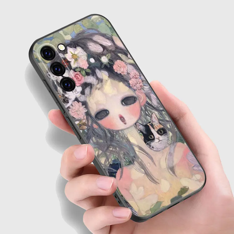 Aya Takano Art Phone Case For Samsung A13 A22 A24 A32 4G A25 A34 A35 A52S A53 A54 A55 A73 5G A12 A14 A15 A23 A31 A33 A50 A51 A72