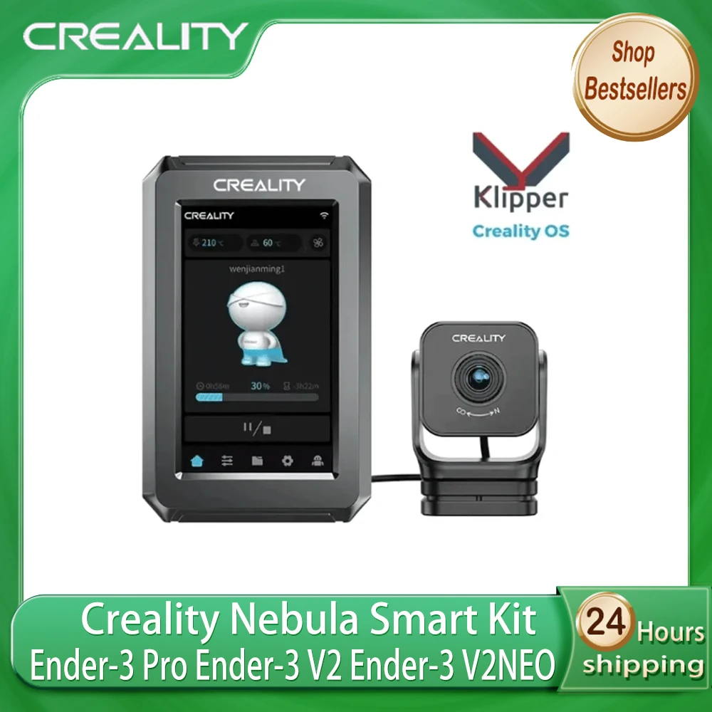 Creality Nebula Pad 4.3 Inch Touch Screen + Nebula Camera with High-Speed Printing for Ender 3 /Ender-3 Pro/ Ender-3 V2 / NEO