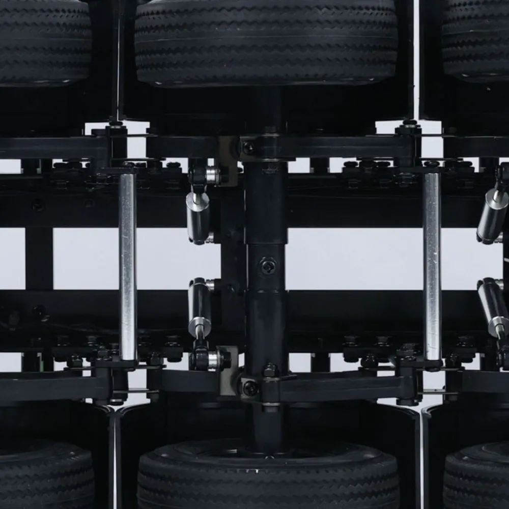 

Трёхосный радиоуправляемый прицеп для перевозки леса, готовый к сборке, масштаб 1/14, для лесовоза, DIY, радиоуправляемый трактор TAMIYAYA, модель игрушки на радиоуправлении