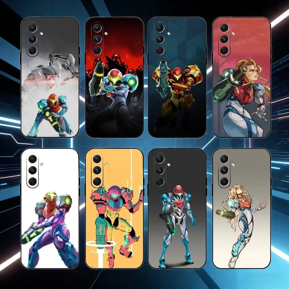 

Game M-Metroid D-Dread Phone Case For Samsung Galaxy A73,A21s,A22,A31,A52,A53,A71,A41Soft Black Shell