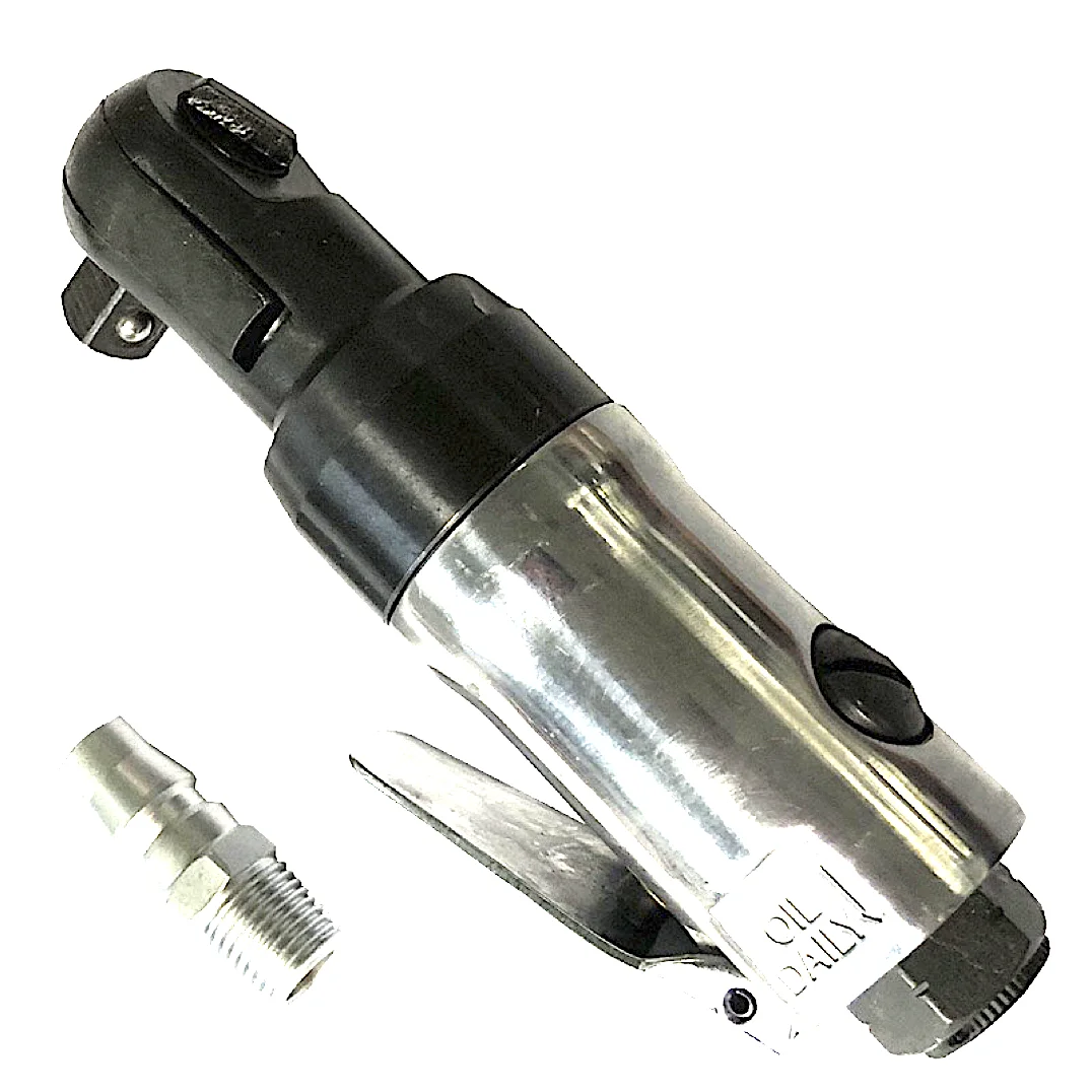 Air Ratchets 3/8 In. Very Handy Access Tight Spaces  Fit It Into Small Gaps Between Engine Components, Behind Chassis Frames