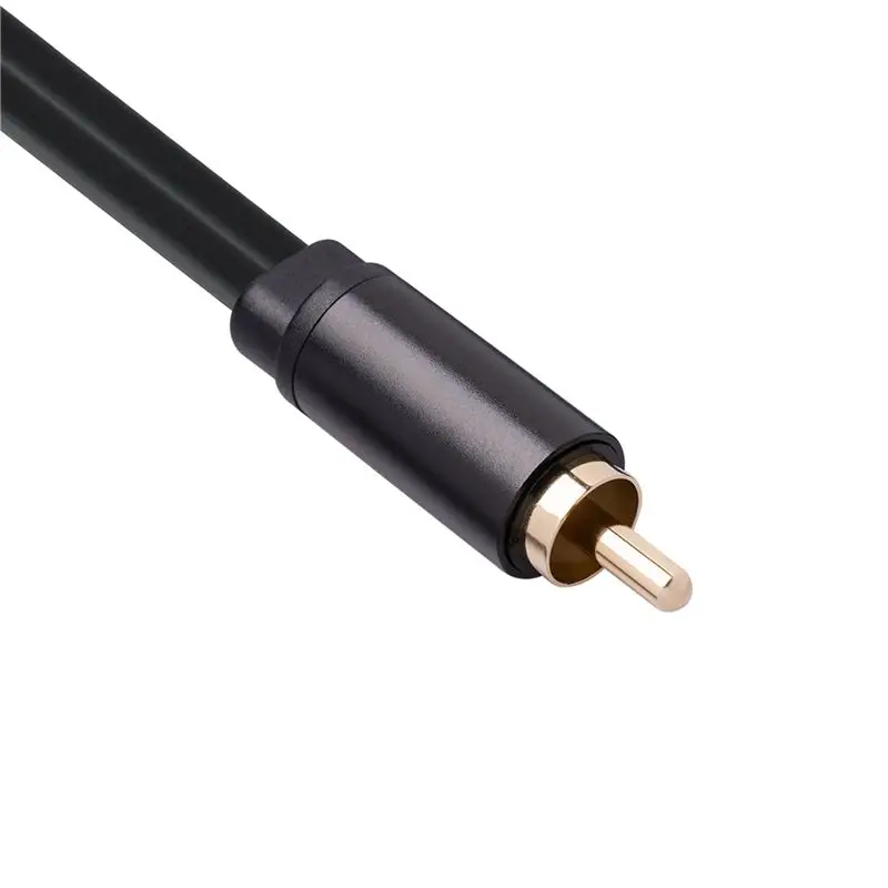 AS95 2x RCA Male to 2 RCA Female Audio Splitter Cable, 3.5mm Stereo to 2RCA Adapter for TV PC DVD