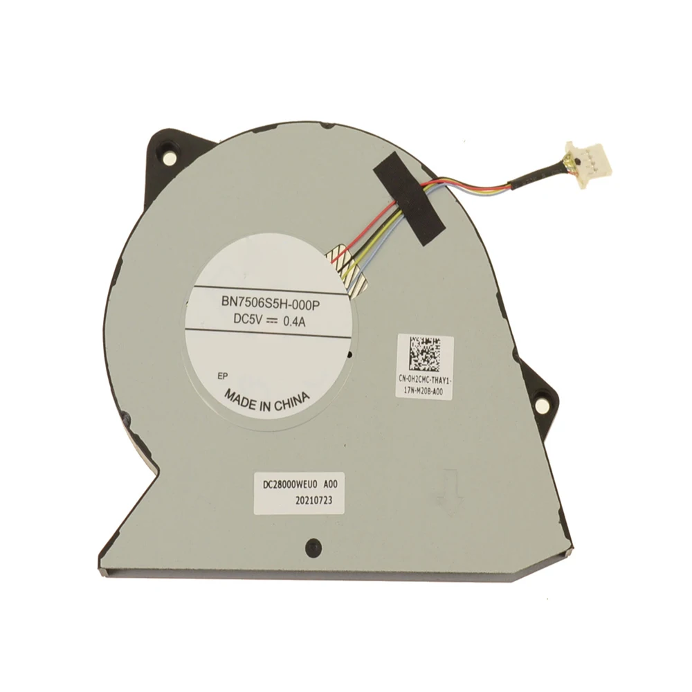 

CPU Fan For DELL For Inspiron 15 3511 For Vostro 3510 0H2CMC H2CMC DC28000WEU0 BN7506S5H-000P DFS5K1214464P FNRK DC28000WEF0