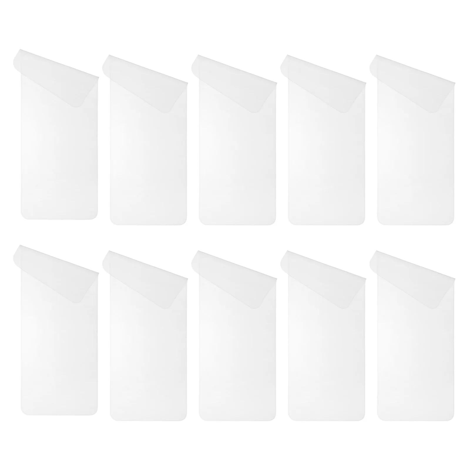 

10pcs Keyboard Skin Universal Silicone Transparent Film Waterproof Dustproof Protector For 13-14 Inch Laptop High Transparency