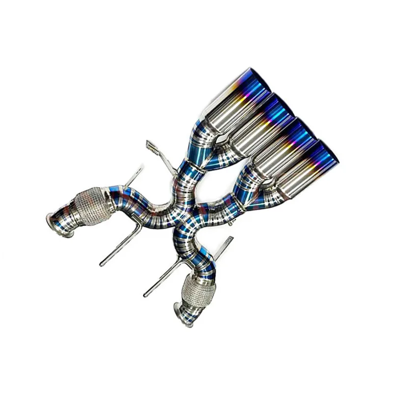 OEM  Catback Exhaust for   765LT 4.0T 2020+ Racing Sport Titanium Axle Exhaust Pipe Muffler Systems High Performance
