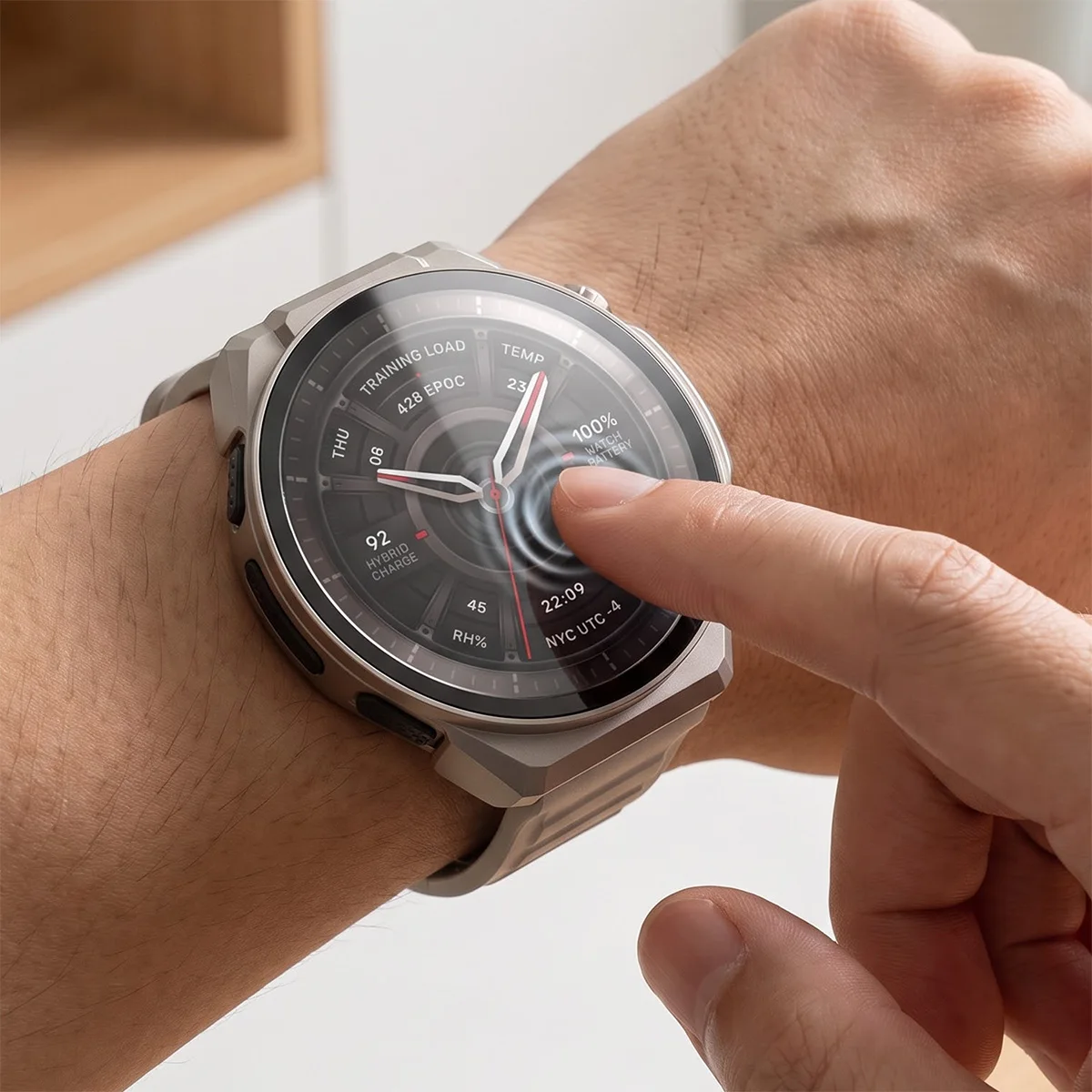 Tempered Glass + Case for Amazfit Balance Ultra Hard Protective Cover for Amazfit Balance Ultra Screen Protector Bumper Cover
