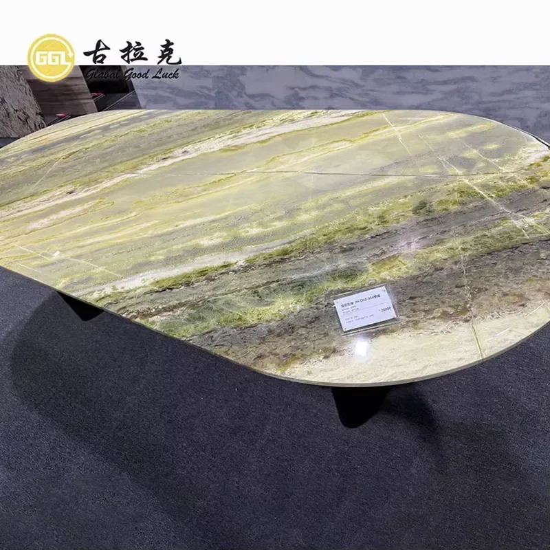 Good Luck Stone Design Dining Table French Style Custom Table for Home Hotel