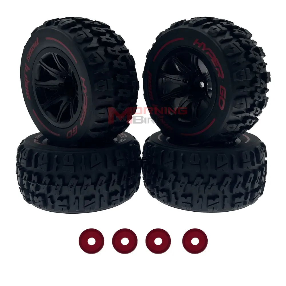 MJX Hyper Go RC Car Remote Control 16208 16209 16214209 14210 Original tire parts Rubber Upgraded off-road tires