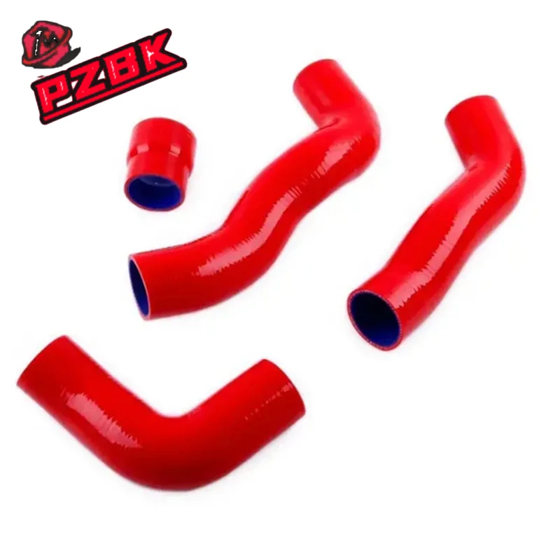 4PCS For Honda Civic Type R FK2 2015-2017 2016 Silicone Intercooler Turbo Boost Hose Kit