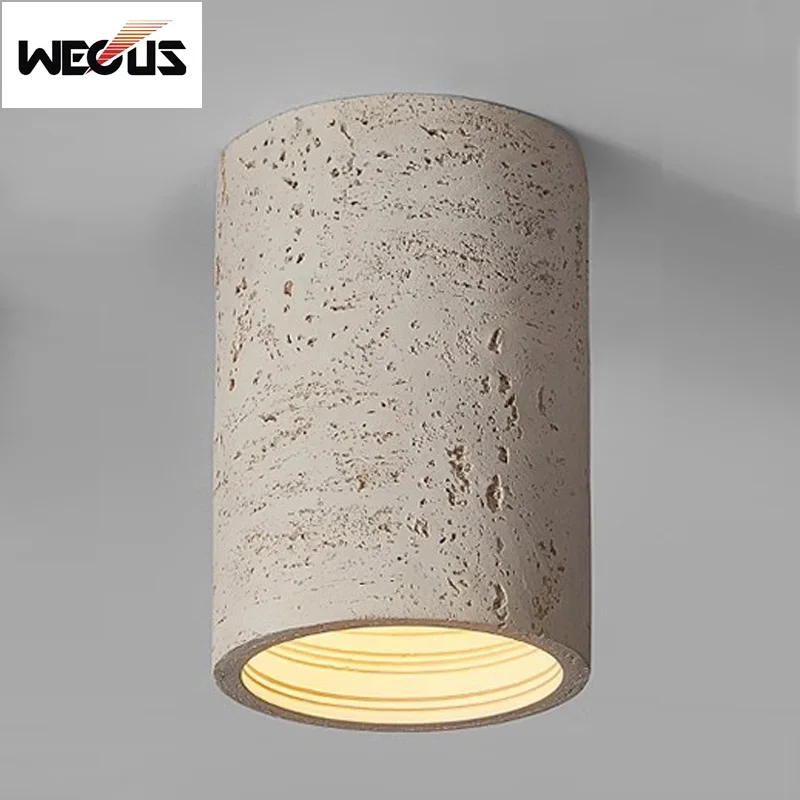 Wabi-Sabi Style Exposed Downlights, LED Living Room, No Main Light, Bedroom, Corridor, Entrance, Japanese Retro Ceiling Spotligh