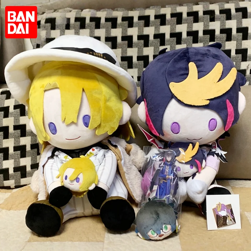 Bandai Hanabi Ichiban Kuji Nijisanji En Luxiem Lantern Festival Collectible Plush Dolls Vox Akuma Luca Kaneshiro For Anime Fans