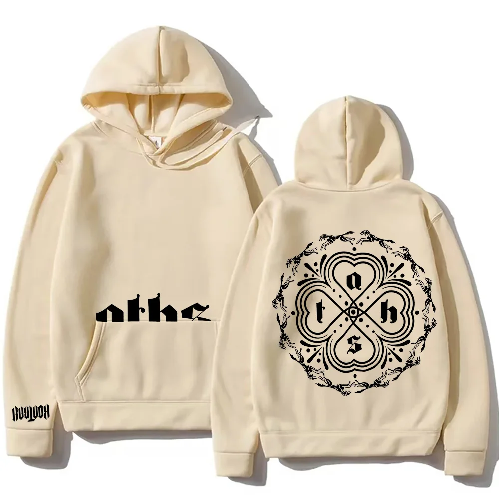 Kontra K Augen Träumen Herzen Sehen موضة هوديس النساء الرجال بلوزات غير رسمية عالية الشارع الخريف الشتاء طويلة الأكمام البلوفرات