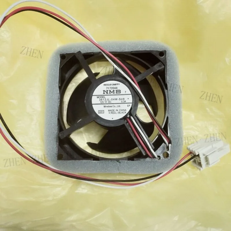 Y    1PCS New for  NMB 3612JL-04W-S49 12V 0.3A 3-wire Cooling Fan # QW.