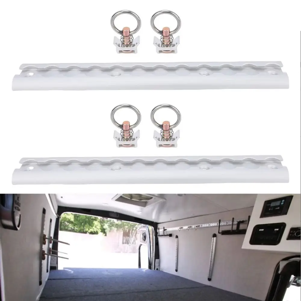 Aluminum Material Tie Down Track Rail Cargo Fixing Track Rail Aluminum Tie-Down Rail Long-Distance Transfer Delivery Rail